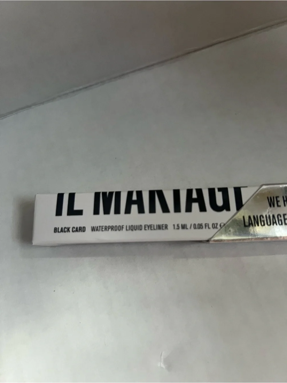 New in box il makiage black card waterproof eyeliner